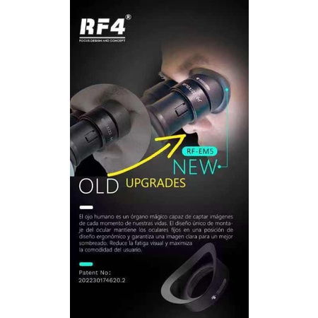 Ron cao su mắt kính hiển vi, cao su thị kính RF4 RF-EM5  XỊN
