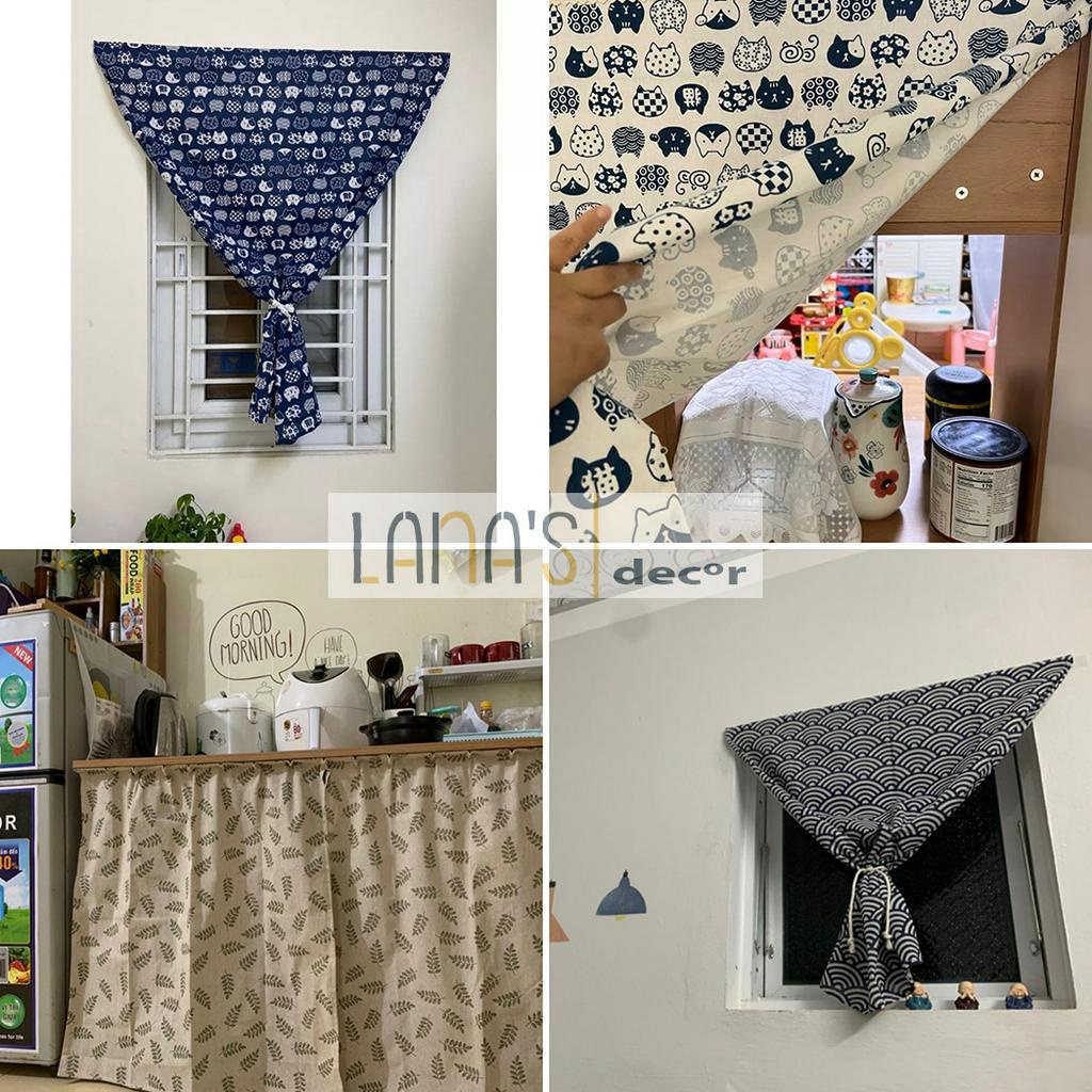 Rèm Canvas Dán Tường Đa Năng Không Cần Đóng Đinh, Khoan Đục