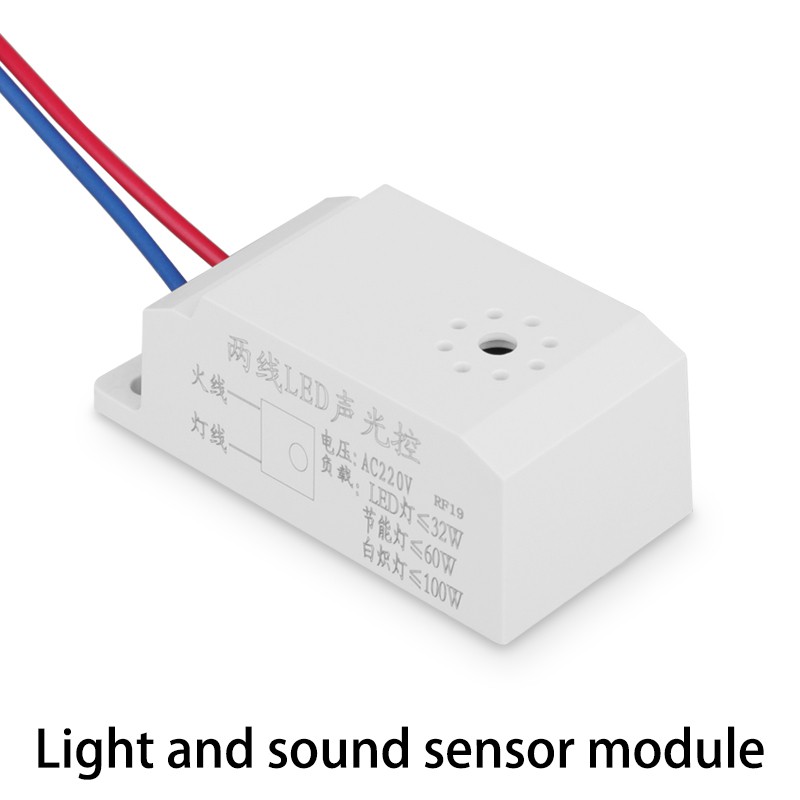 Microwave Radar/ Sound Sensor Switch 220V Module Detector Auto On Off Intelligent LED Lamp Voice Sensor Light Switch Smart Life Switch | BigBuy360 - bigbuy360.vn