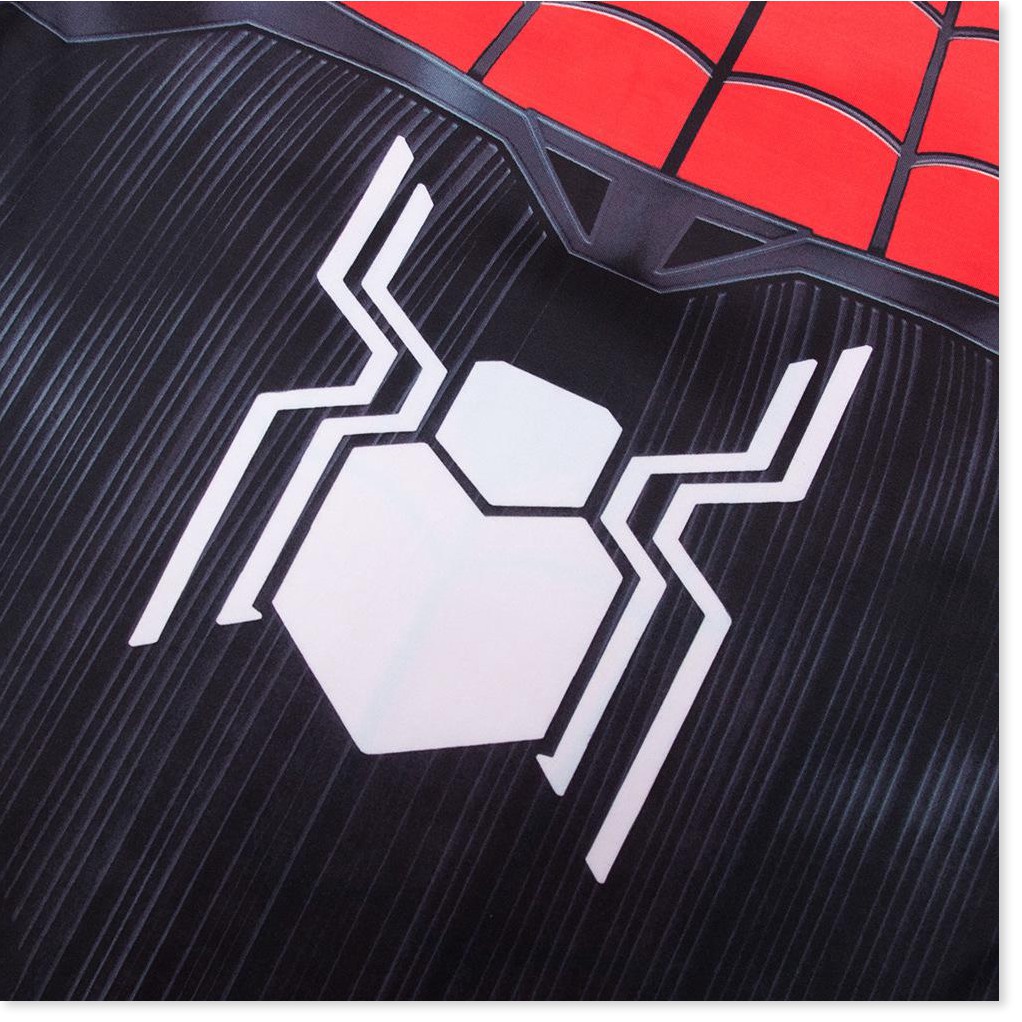 Trang Phục Spider Man Cổ Điển Spider Man Top Nén Áo Dài Tay Nhanh Khô Siêu Anh Hùng