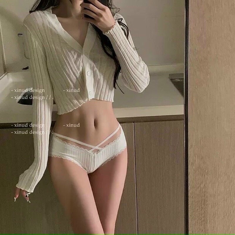 QUẦN LÓT COTTON DÂY ĐAN CHÉO 1152