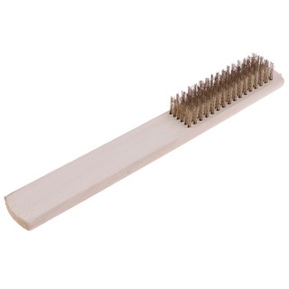 Hl Bàn Chải Cuộn Sợi Đồng Cán Gỗ