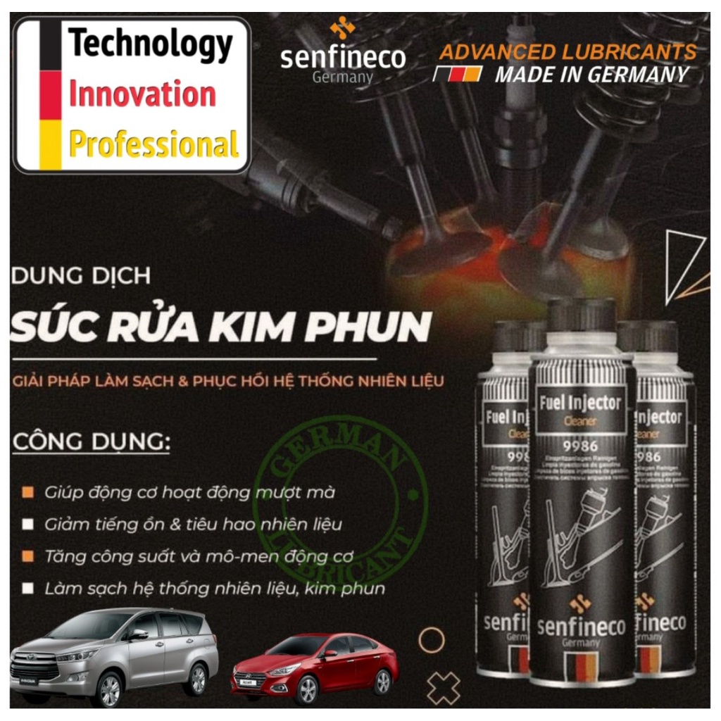 Dung Dịch Súc Béc Xăng Senfineco 9986 – 300ML