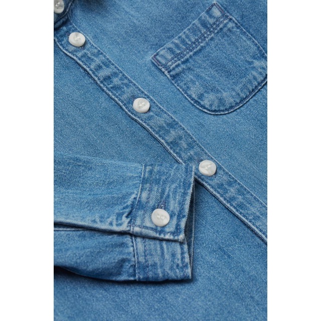 Áo denim HM US chính hãng sz từ 4-6m đến 3-4y