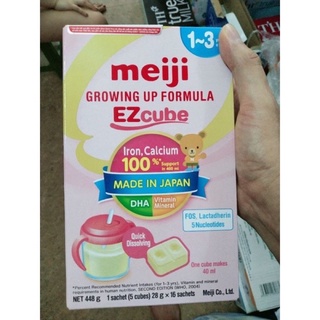 sữa meiji thanh số 1-3  448g nhập khẩu date 2023
