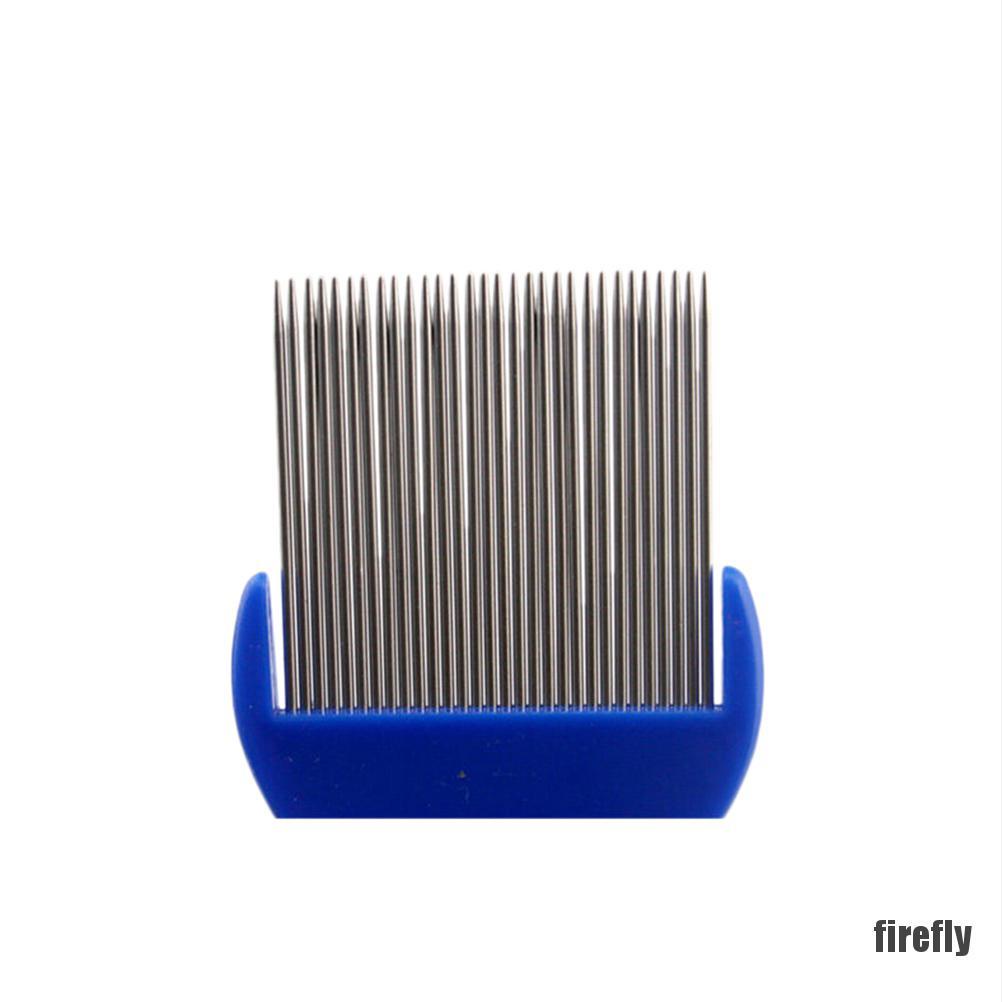 (Hàng Mới Về) Lược Chải Tóc Anoplura Flea Bằng Thép Không Gỉ