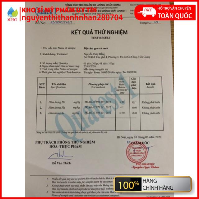 Gói 300gr tắm trắng cám gạo trà xanh,đắp mặt dưỡng da dùng cả cho face & body | BigBuy360 - bigbuy360.vn