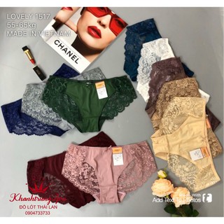 Quần lót ren nữ nhiều màu lựa chọn Lovely 1517 hàng Việt Nam