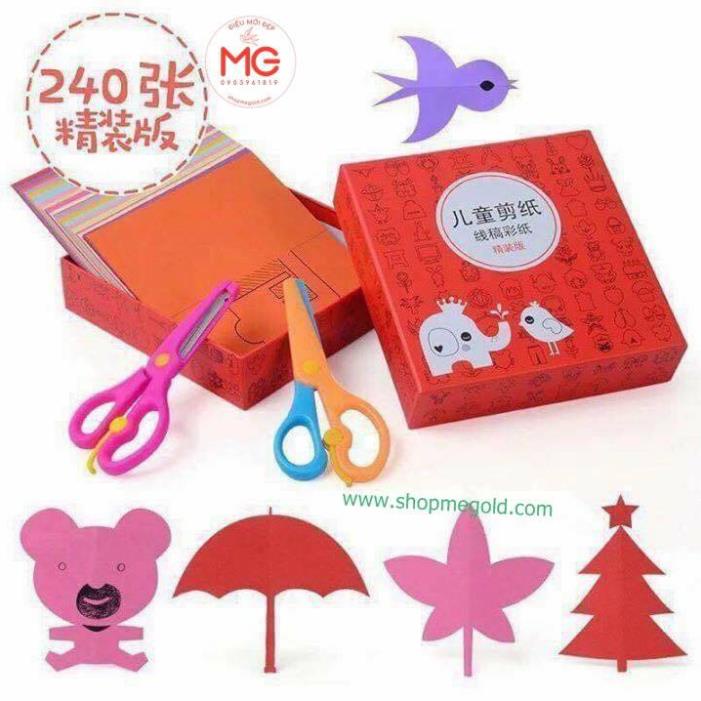 BỘ CẮT GIẤY THỦ CÔNG CHO BÉ ( tuyển khách sỉ)