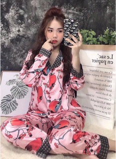 SIÊU ĐẸP 2 bộ lụa dài tay