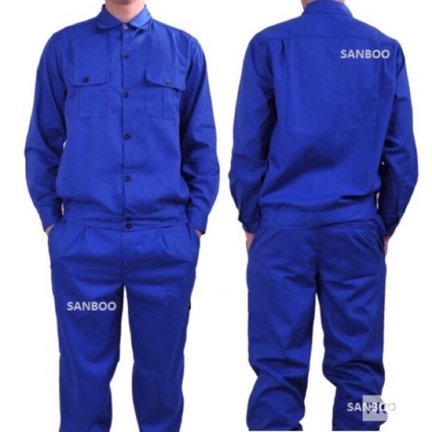 Quần Áo Công Nhân Vải Kaki Đẹp - Quần Áo Bảo Hộ Lao Động [DOO SAFETY]