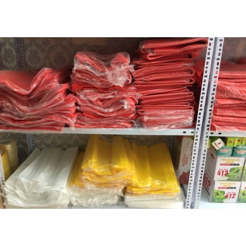 Túi nilon đựng hộp Yến Sào, túi PE gói hàng 35 x 50cm