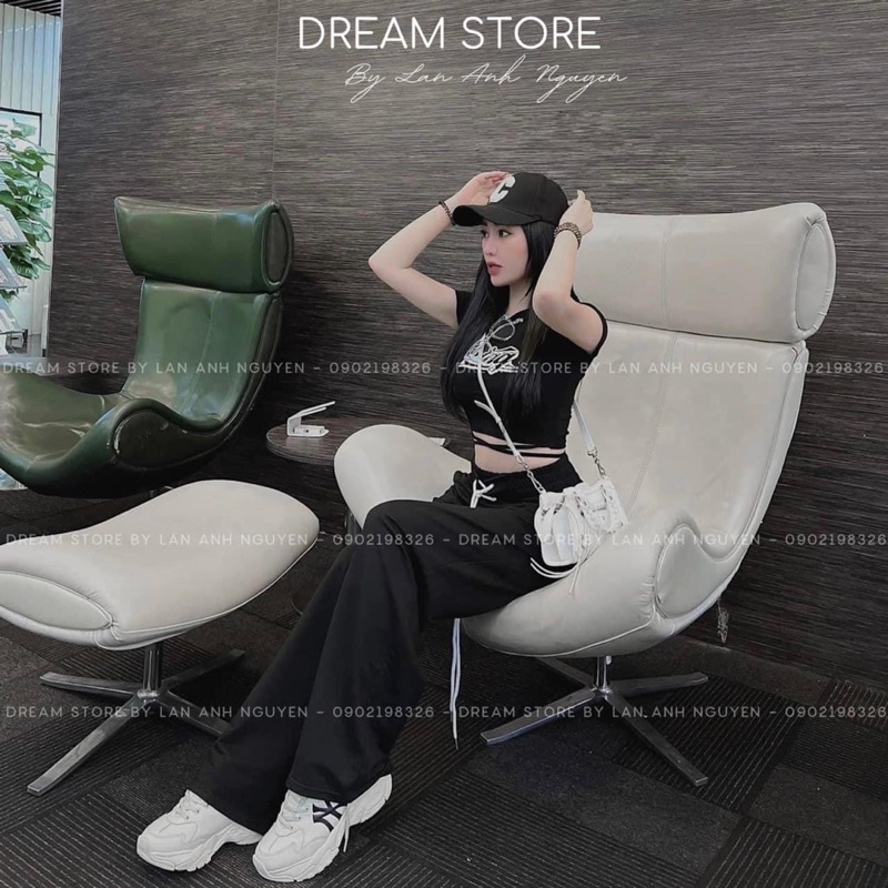 SET ÁO CROPTOP BODY + QUẦN SUÔNG HAI MÀU