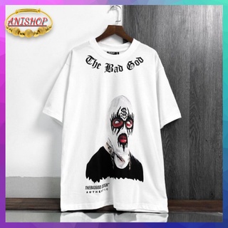 Áo phông UNISEX BAD GOD , áo thun cao cấp in 5D siêu nét siêu bền không bong tróc k xù lông. Hàng chuẩn hình 100%