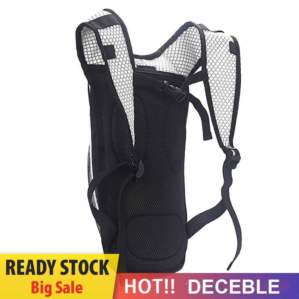 deceble Bicycle Backpack Running Marathon Hydration Pack No Bladder for Men Women