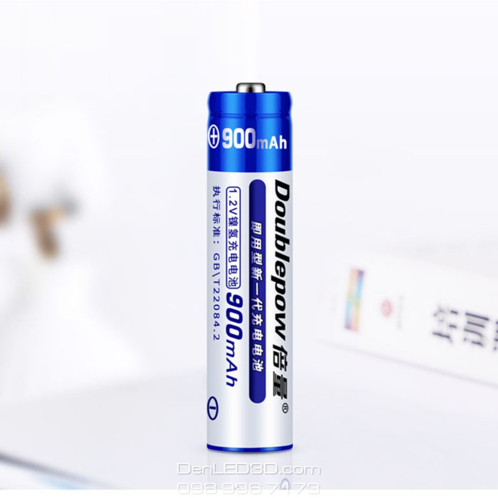 [Chính Hãng] Pin Sạc AAA DoublePow 1250Mah Kèm Bộ Sạc, Dung Lượng Thật, BH 1 Đổi 1