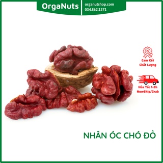500g Nhân Óc Chó Đỏ nhập khẩu Mỹ đã tách vỏ - Thơm ngon, bổ dưỡng by OrgaNuts