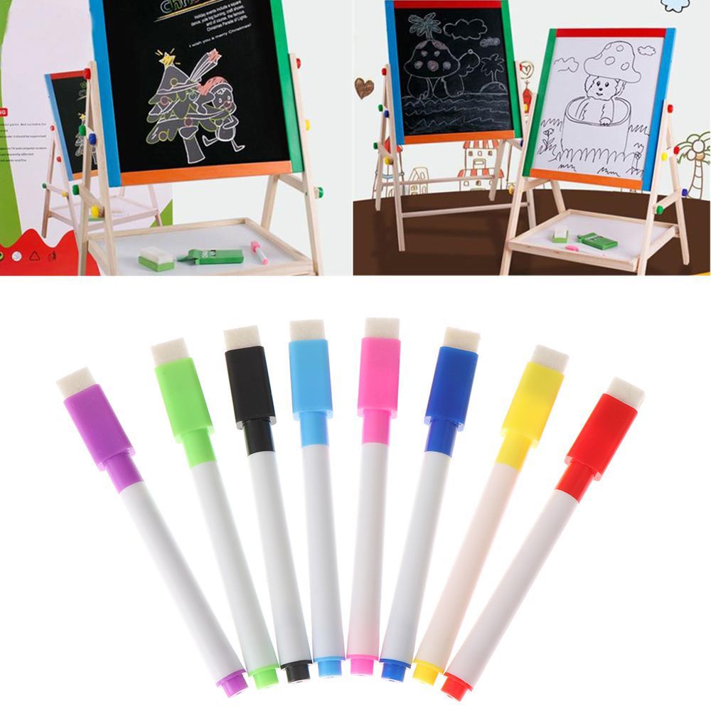Set 8 bút vẽ nổi nước Montessori thần kỳ ảo thuật viết bảng trắng cho trẻ em