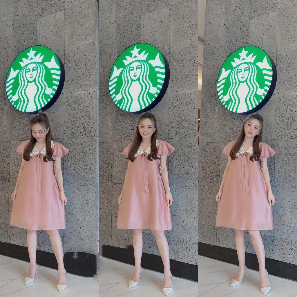 ĐẦM SUÔNG TAY 3 TẦNG