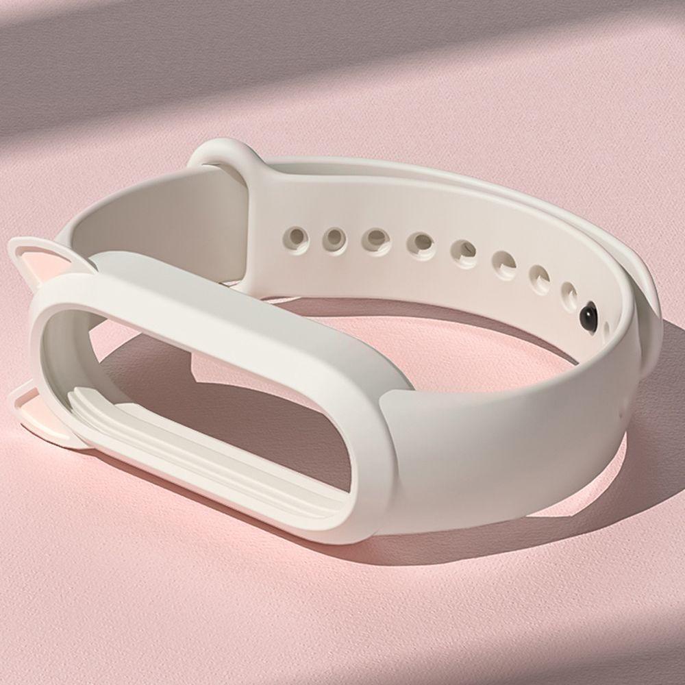 Dây Đeo Thay Thế Bằng Silicon Mềm Chống Nước Thời Trang Cho Mi Band 6 5 4 3 Xiaomi 3 / 4