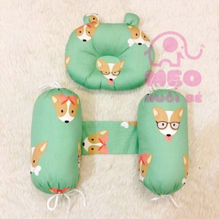 Bộ gối chặn cho bé ngủ ngon