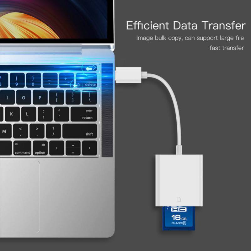 USB 3.1 Type C To SD Card Camera Reader OTG Adapter Cable for tablet táo