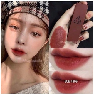 Son Thỏi 3ce Mood Recipe Matte Lip Color 909 đỏ đất - VAT - date 2024