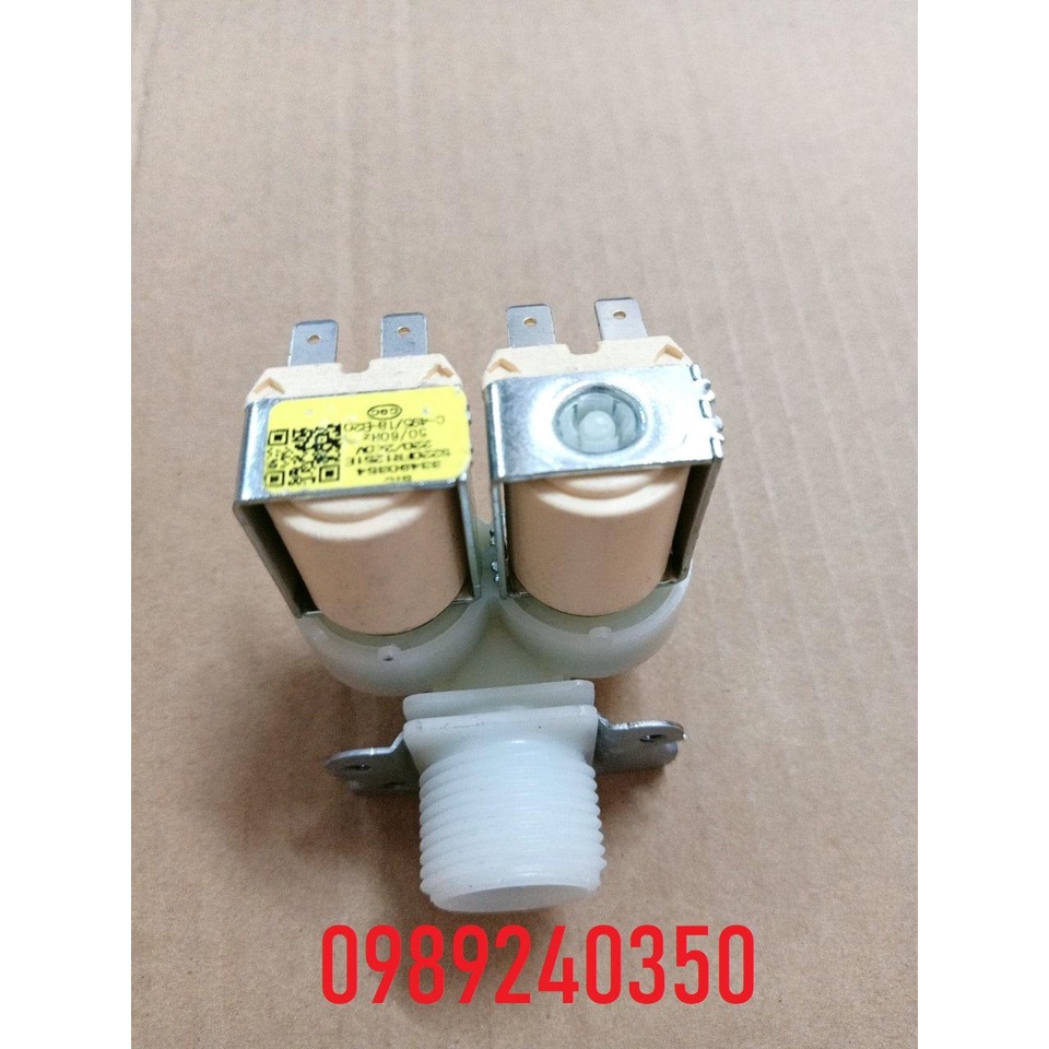 Van cấp nước đôi máy giặt LG, Samsung cửa trước, lồng ngang chính hãng