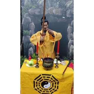 Áo khoác đạo sĩ, pháp sư cho búp bê size 1/8 , 1/6 (nhận may theo size)