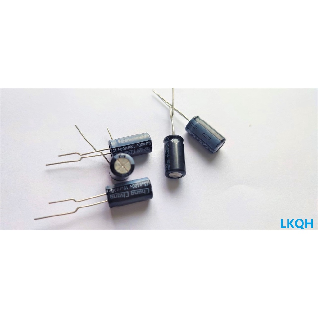 Tụ hóa 400V 15UF 8 x 16 mm loại tốt