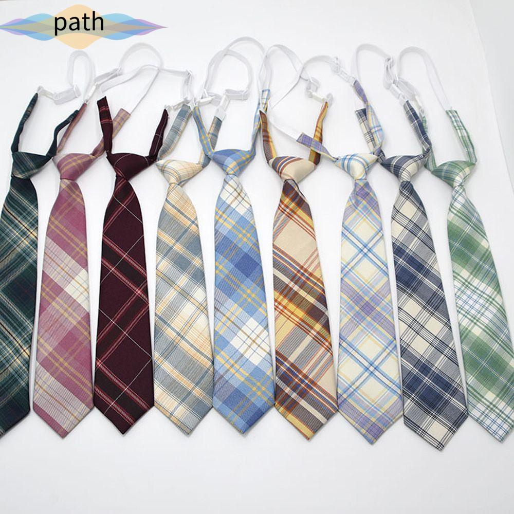 Cà vạt nhiều màu sắc phong cách Nhật Bản thời trang sành điệu cho nữ