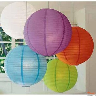 Đèn lồng giấy lụa 30cm