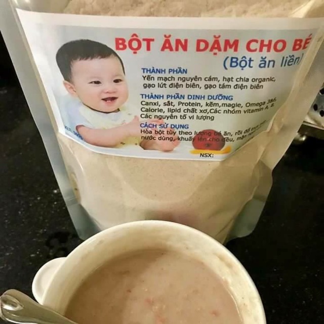 Bột ăn dặm trẻ em
