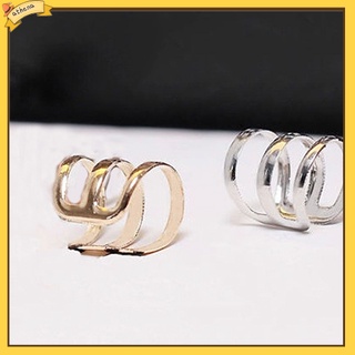 Khuyên vành tai dạng chữ U tròn ôm vành tai dễ thương dành cho nữ