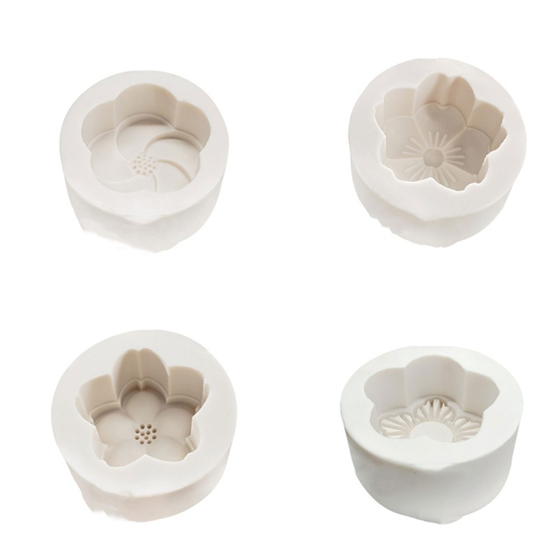 Khuôn Làm Bánh / Sô Cô La 8 Kiểu Hình Bông Hoa