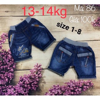 Quần jena bé trai 16-18kg