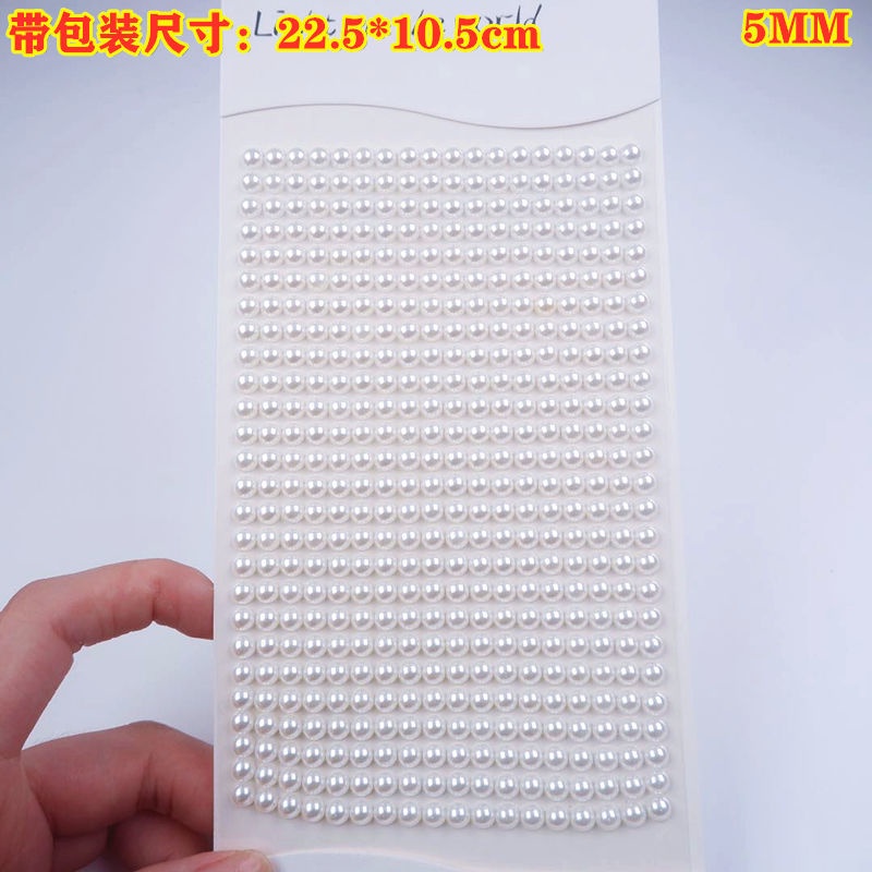 Miếng dán Acrylic hình viên kim cương ngọc trai nhiều màu sắc DIY trang trí DIY 19.my11.10 | BigBuy360 - bigbuy360.vn