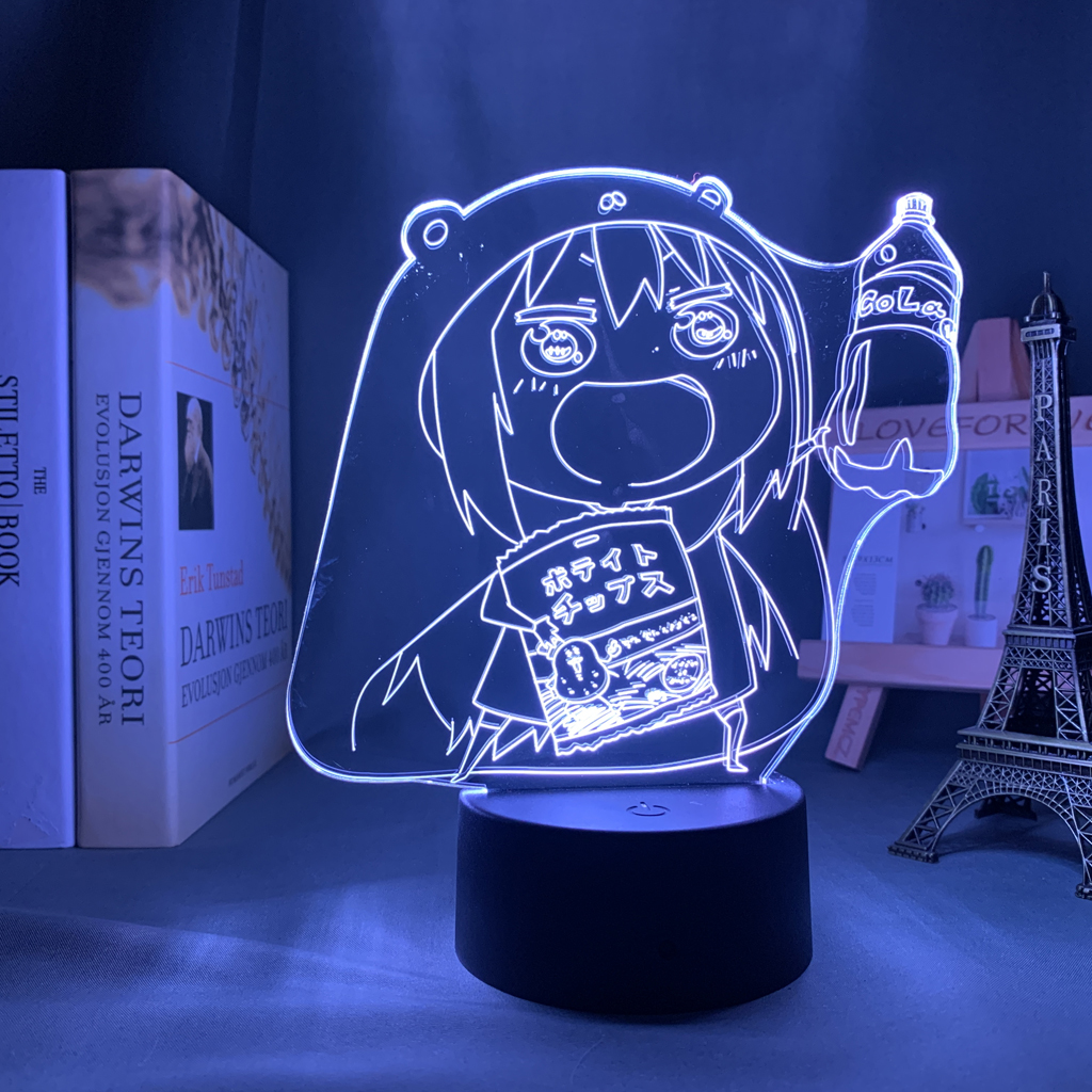 Đèn Ngủ Bóng LED Đổi Màu Hình Anime Himouto Umaru Chan
