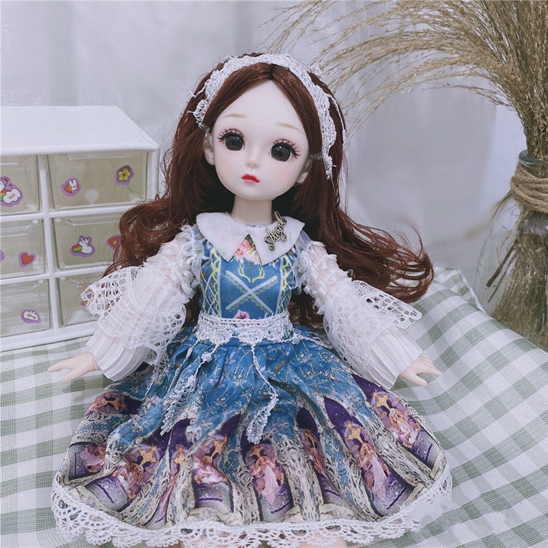 Búp Bê Barbie 30Cm Xinh Xắn Cho Bé Gái