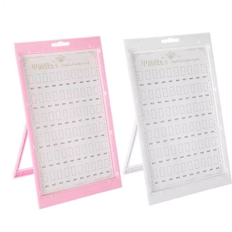 Bảng nhựa trưng móng nail 🥰🥰 60 ô