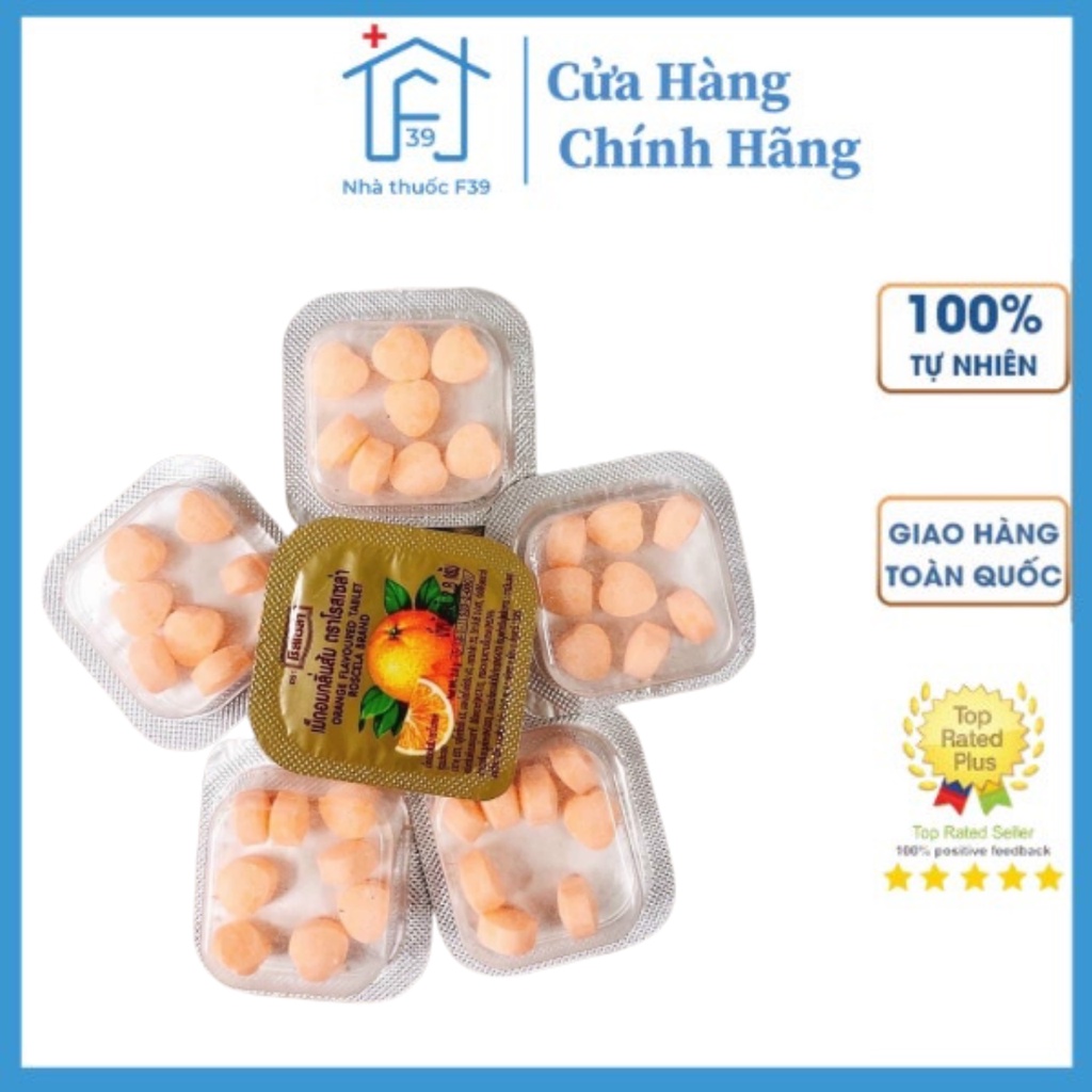 24 Hộp Kẹo Vitamin C Trái Tim Trẻ Em Thái Lan, Kẹo C Tuổi Thơ Nhà Thuốc F39