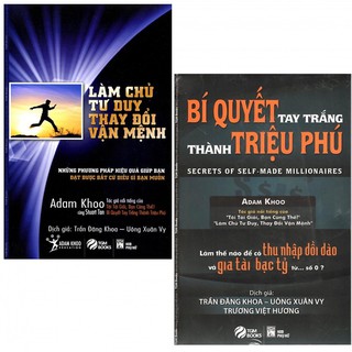Combo Làm Chủ Tư Duy, Thay Đổi Vận Mệnh + Bí Quyết Tay Trắng Thành Triệu Phú