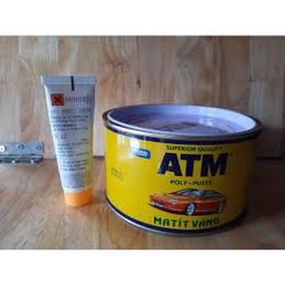 Chất trét, bả matit vàng ATM 2 thành phần (1kg)