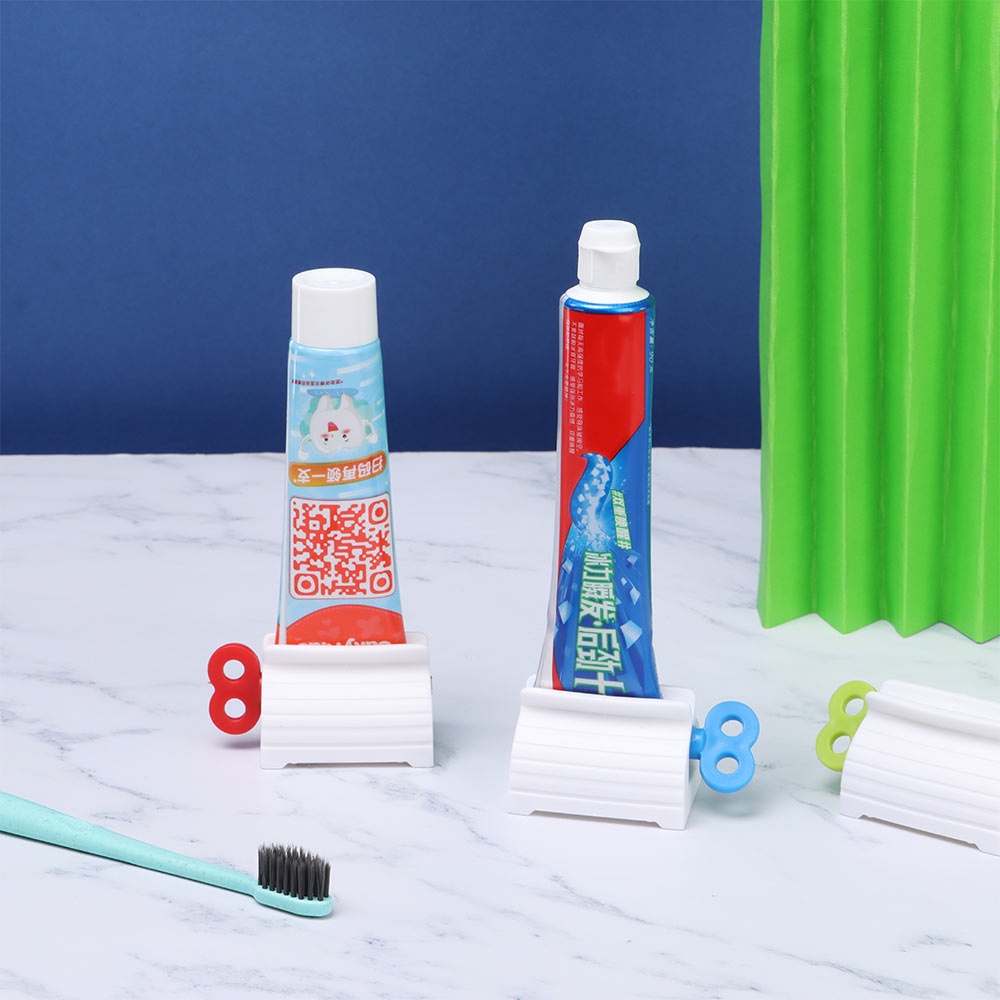 Dụng cụ nặn kem đánh răng bằng nhựa nhiều màu có thể tái sử dụng