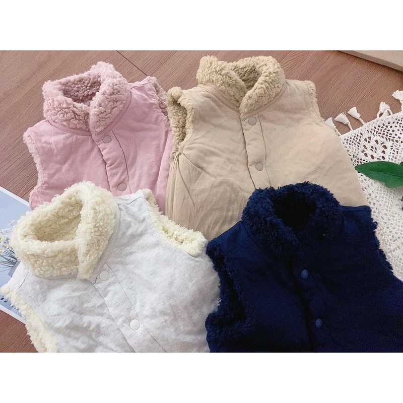 Jile lông cừu lót cotton mềm uniqilo dư xịn