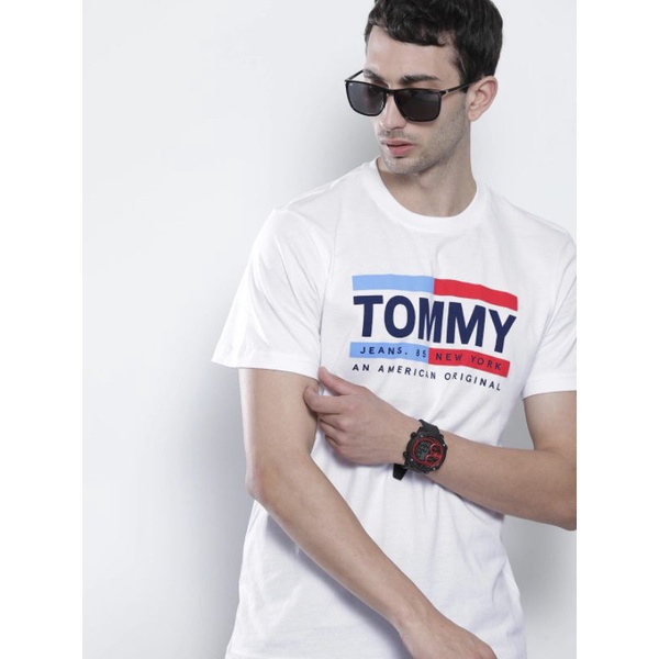 Áo Thun Tommy hàng Xuất Xịn, form basic Nam Nữ mặc đẹp, cotton hữu cơ 4 chiều thoáng mát
