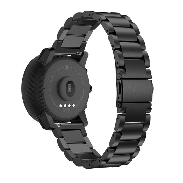 Dây đeo thay thế 22mm bằng thép không gỉ cho Xiaomi Huami Amazfit Pace/Stratos 2 2S/Samsung Gear S3