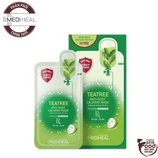 Mặt Nạ Hỗ Trợ Giảm Mụn Làm Dịu Da Mediheal Tea Tree Anti-Dust Calming Mask 24ml