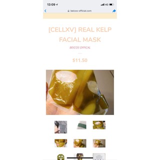 Mặt nạ tảo biển cellxv