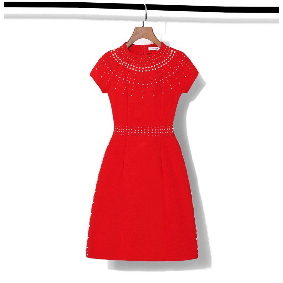 Đầm WHBM dáng A đính hạt